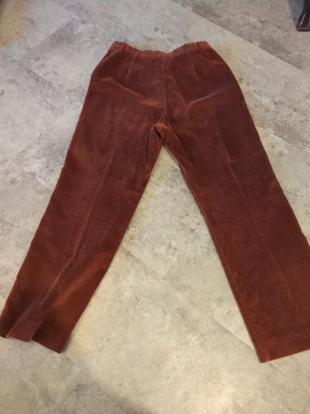 Vintage Country Surburbans Rust Brown Corduroy Pants